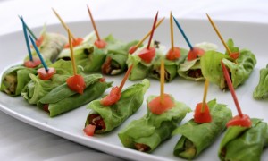 Mealworm Lettuce Wraps crop